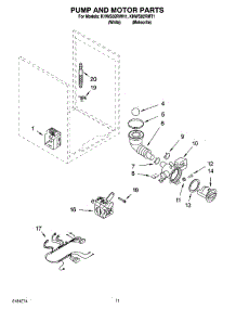 06 - Pump And Motor Parts, Optional Parts (Not Included) parts for Kitchenaid Washer KHWS02RMT1 from AppliancePartsPros.com