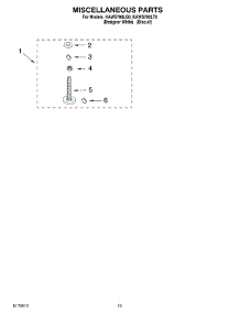 11 - Miscellaneous, Optional parts for Kitchenaid Washer KAWS700LQ0 from AppliancePartsPros.com