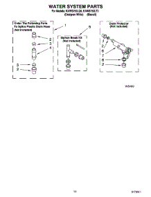 07 - Water System Parts parts for Kitchenaid Washer KAWS750LT0 from AppliancePartsPros.com