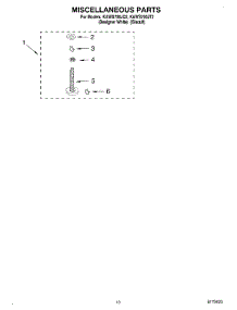07 - Miscellaneous, Optional parts for Kitchenaid Washer KAWS700JQ2 from AppliancePartsPros.com