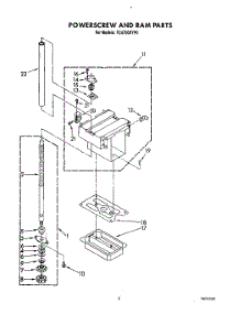 03 - Powerscrew And Ram parts for Whirlpool Compactor TC4700XYP0 from AppliancePartsPros.com