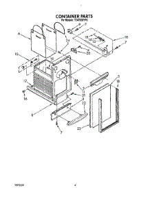04 - Container parts for Whirlpool Compactor TC4700XYP0 from AppliancePartsPros.com