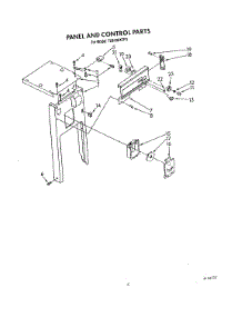 05 - Panel And Control parts for Whirlpool Compactor TU8100XTP3 from AppliancePartsPros.com
