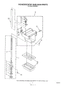 03 - Power Screw And Ram parts for Whirlpool Compactor NC800EV1 from AppliancePartsPros.com