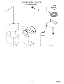 06 - Accessory parts for Whirlpool Compactor TU4700XBP1 from AppliancePartsPros.com
