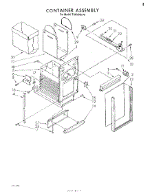 04 - Container parts for Whirlpool Compactor TU8003XLP0 from AppliancePartsPros.com