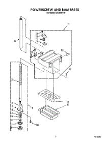 03 - Powerscrew And Ram parts for Whirlpool Compactor TC8700XYP0 from AppliancePartsPros.com