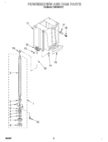 03 - Powerscrew And Ram parts for Whirlpool Compactor TU4700XXP2 from AppliancePartsPros.com