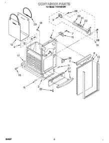 05 - Contianer parts for Whirlpool Compactor TU4700XXP2 from AppliancePartsPros.com