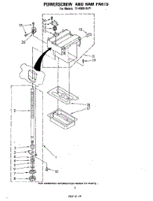 03 - Powerscrew And Ram parts for Whirlpool Compactor TF4500XLP1 from AppliancePartsPros.com