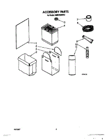 06 - Accessory parts for Whirlpool Compactor AMB750WP01 from AppliancePartsPros.com