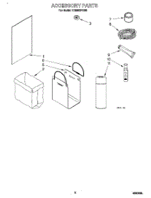 06 - Accessory parts for Whirlpool Compactor TU800SPDB0 from AppliancePartsPros.com
