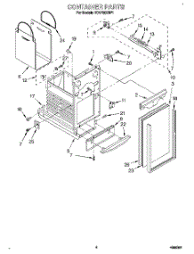 04 - Container parts for Whirlpool Compactor TC4700XBP1 from AppliancePartsPros.com