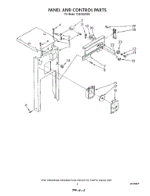 05 - Panel And Control parts for Whirlpool Compactor TU8150XTP0 from AppliancePartsPros.com