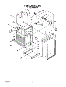 05 - Container parts for Whirlpool Compactor TC8700XYP3 from AppliancePartsPros.com