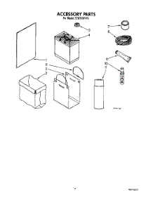 06 - Accessory parts for Whirlpool Compactor TC8700XYP3 from AppliancePartsPros.com