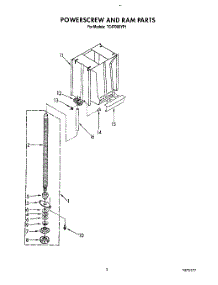 03 - Powerscrew And Ram parts for Whirlpool Compactor TC4700XYP1 from AppliancePartsPros.com
