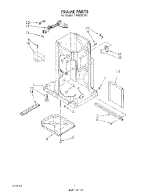 02 - Frame parts for Whirlpool Compactor TF4600XTP2 from AppliancePartsPros.com