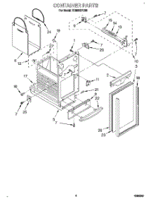 04 - Container parts for Whirlpool Compactor TC800SPDB0 from AppliancePartsPros.com