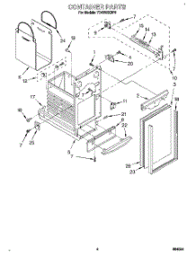 04 - Container parts for Whirlpool Compactor TC4700XBP0 from AppliancePartsPros.com