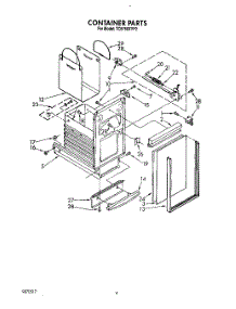 04 - Container parts for Whirlpool Compactor TC8750XYP2 from AppliancePartsPros.com