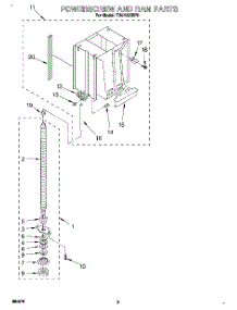 03 - Powerscrew And Ram parts for Whirlpool Compactor TU4700XBP0 from AppliancePartsPros.com