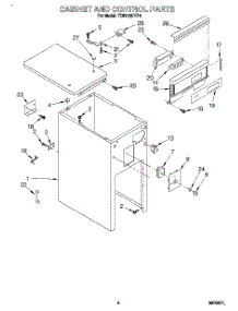 04 - Panel And Control parts for Whirlpool Compactor TC8700XYP4 from AppliancePartsPros.com