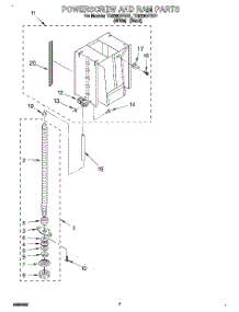 05 - Powerscrew And Ram parts for Whirlpool Compactor TC900QPDQ1 from AppliancePartsPros.com