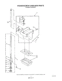 03 - Power Screw And Ram parts for Whirlpool Compactor TU4100XTP3 from AppliancePartsPros.com
