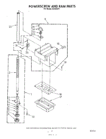 03 - Powerscrew And Ram parts for Whirlpool Compactor NC800AV1 from AppliancePartsPros.com