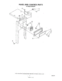 05 - Panel And Control parts for Whirlpool Compactor NC800AV1 from AppliancePartsPros.com