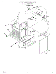 05 - Container parts for Whirlpool Compactor GX900QPGS1 from AppliancePartsPros.com