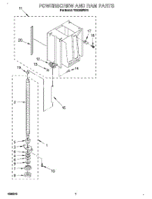 05 - Powerscrew And Ram parts for Whirlpool Compactor TU800SPDB1 from AppliancePartsPros.com