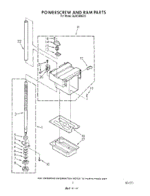 03 - Powerscrew & Ram Parts parts for Whirlpool Compactor BLNC800EV2 from AppliancePartsPros.com