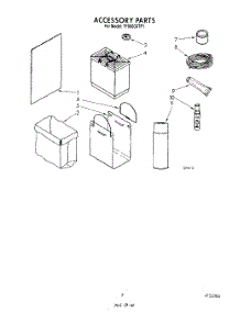 06 - Accessory parts for Whirlpool Compactor TF8600XTP1 from AppliancePartsPros.com