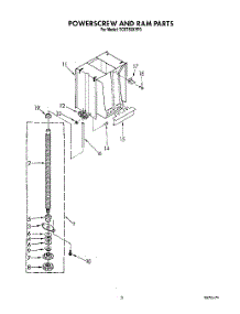 03 - Powerscrew And Ram parts for Whirlpool Compactor TC8750XYP3 from AppliancePartsPros.com