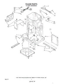 02 - Frame parts for Whirlpool Compactor BLNC800AV2 from AppliancePartsPros.com