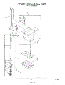 03 - Powerscrew And Ram parts for Whirlpool Compactor BLNC800AV2 from AppliancePartsPros.com