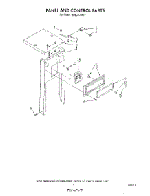 05 - Panel And Control parts for Whirlpool Compactor BLNC800AV2 from AppliancePartsPros.com