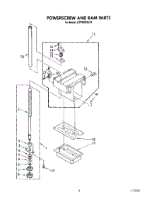 03 - Powerscrew And Ram parts for Whirlpool Compactor JJTF8500XLP5 from AppliancePartsPros.com