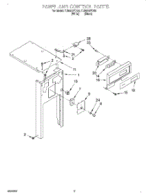 03 - Panel And Control parts for Whirlpool Compactor TU900QPDB0 from AppliancePartsPros.com