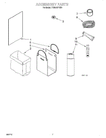 06 - Accessory parts for Whirlpool Compactor TU800SPHB0 from AppliancePartsPros.com
