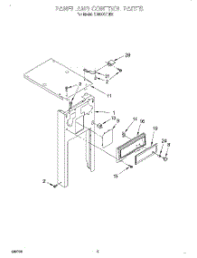 03 - Panel And Control parts for Whirlpool Compactor TU800SPDB2 from AppliancePartsPros.com