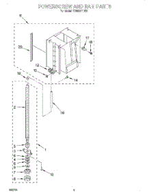 03 - Powerscrew And Ram parts for Whirlpool Compactor TC800SPDB2 from AppliancePartsPros.com