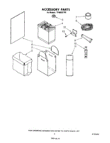 06 - Accessories parts for Whirlpool Compactor TF4600XTP0 from AppliancePartsPros.com