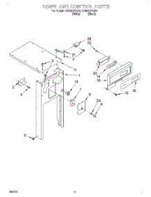 03 - Panel And Control parts for Whirlpool Compactor GX900QPGQ0 from AppliancePartsPros.com