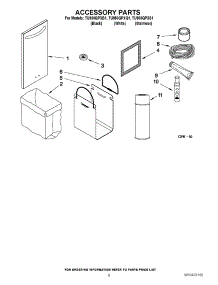 06 - Accessory Parts parts for Whirlpool Compactor TU950QPXB1 from AppliancePartsPros.com