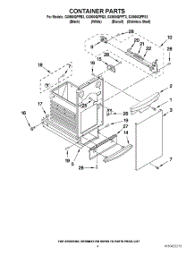 04 - Container Parts parts for Whirlpool Compactor GX900QPPS3 from AppliancePartsPros.com