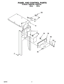 03 - Panel And Control Parts parts for Whirlpool Compactor TU800SPPQ2 from AppliancePartsPros.com