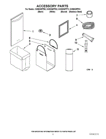 06 - Accessory Parts parts for Whirlpool Compactor GX900QPPB3 from AppliancePartsPros.com